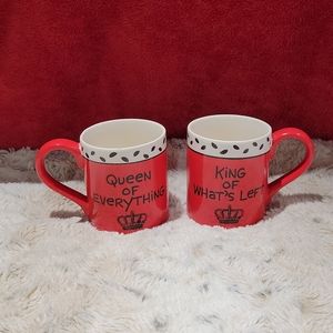 Our Name is Mud King and Queen Mugs